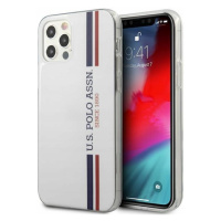 Pouzdro U.s. Polo Assn. Tricolor Collection pro iPhone 12 Pro Max bílé case