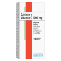 Calcium + Vitamin C 1000mg Generica eff.tbl.10