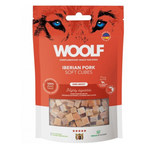 WOOLF pochoutka Soft Cubes Iberian Pork 100 g