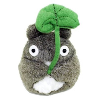 Plyšák My Neighbor Totoro - Totoro s listem (12 cm)