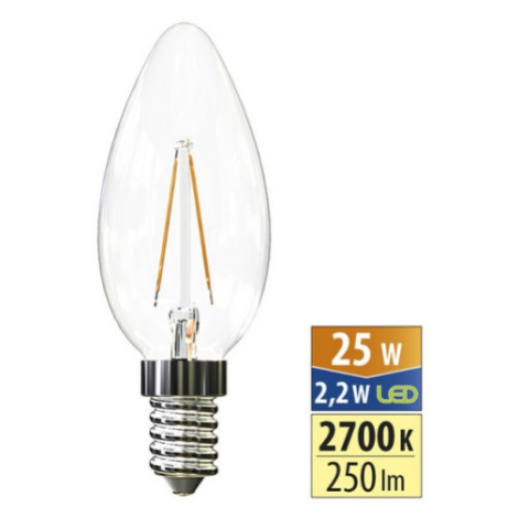 LED žárovka E14 McLED 2,2W (25W) teplá bílá (2700K) svíčka ML-323.031.87.0