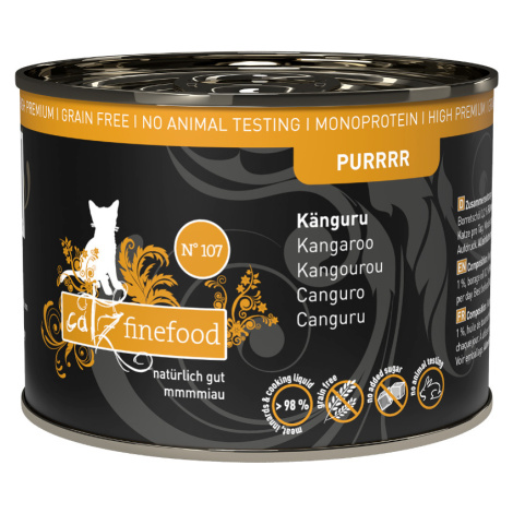 Catz finefood konzerva Purr No.107 - s klokaním masem 200g