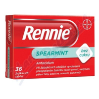 Rennie Spearmint bez cukru 680mg/80mg tbl.mnd.36