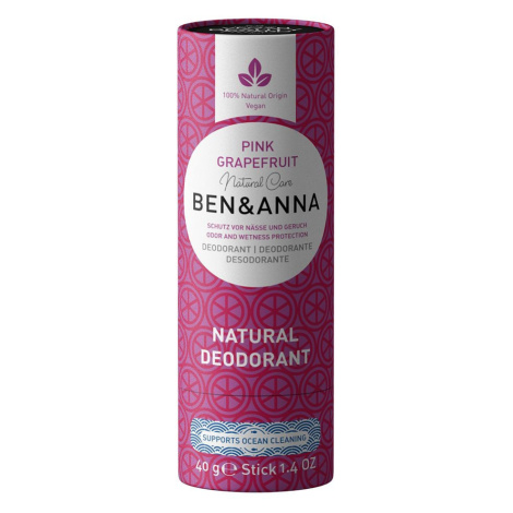 Ben & Anna Natural deodorant Pink Grapefruit 40 g