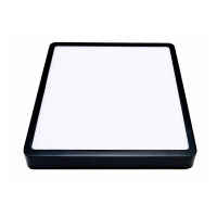 KOHL LIGHTING KOHL-Lighting DISC SLIM SQ stropní svítidlo černá 12 W 4000K 1-10V