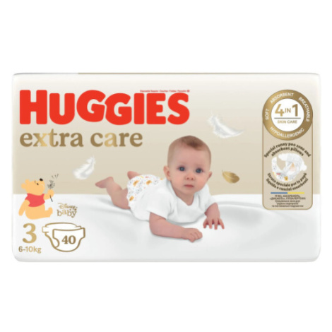 HUGGIES extra care 3 6-10kg 40ks