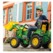 Rollytoys Šlapací traktor John Deere s předním nakladačem