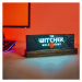 Světlo LED  The Witcher - Wild Hunt Logo 22 cm USB