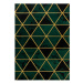 Kusový koberec Emerald 1020 green and gold 140x190 cm