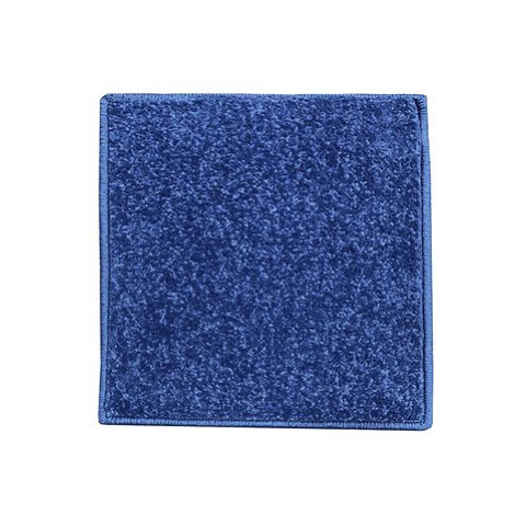 Kusový koberec Eton modrý čtverec 150 × 150 cm Vopi