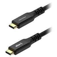 AlzaPower AluCore USB-C to USB-C 3.2 Gen 1 100W 1m černý
