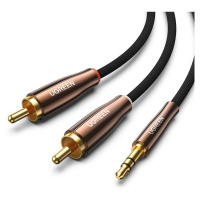 UGREEN AV170 Kabel 2x RCA (Cinch) jack 3,5 mm, 2 m (černý)