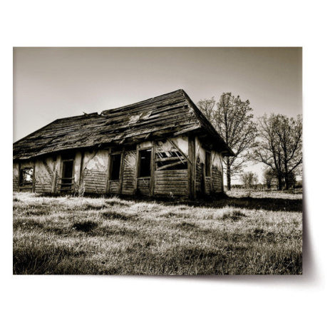 Plakát Starý dům - 90x60 cm