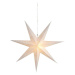 Bílá světelná dekorace Star Trading Dot, Ø 70 cm