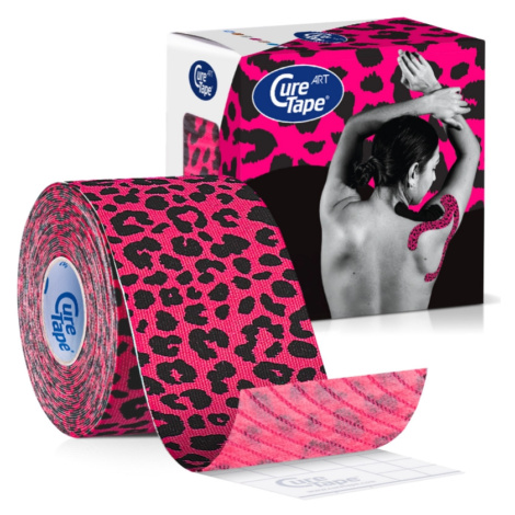 CureTape Art 5 cm x 5 m kineziologický tejp Leopard
