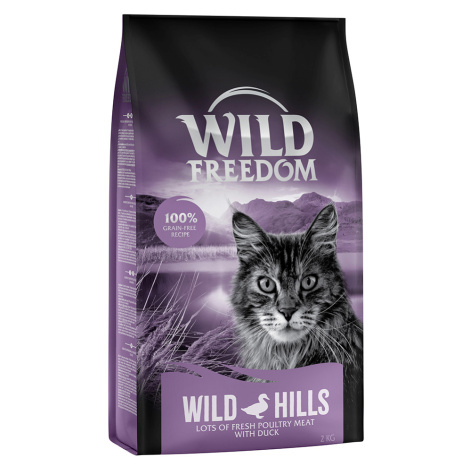 Wild Freedom Adult "Wild Hills" kachní bez obilovin - 2 kg