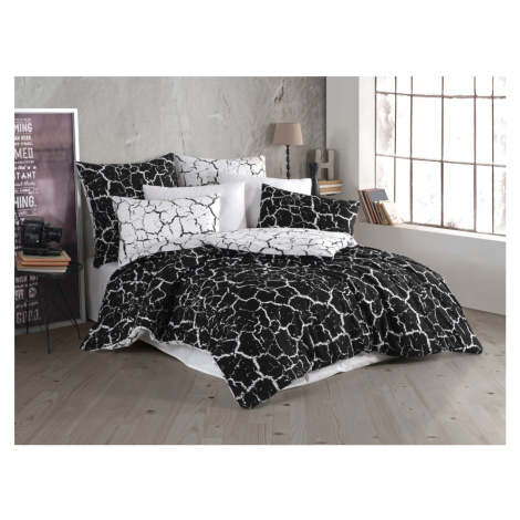 Brotex Povlečení francouzské bavlna 220x220,70x90 Misty black
