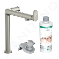 HANSGROHE Aqittura M91 Dřezová baterie s filtrací, vzhled nerezu 76802800