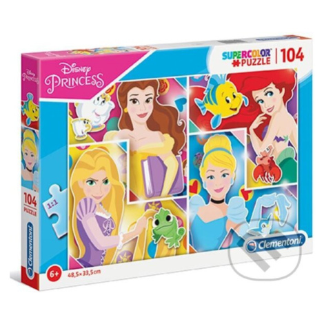 Supercolor Princezny - puzzle z kategorie Disney
