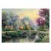 Krajina (Lamplight manor) - Thomas Kinkade - puzzle z kategorie Přírodní scenérie