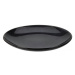 Kameninový mělký talíř Glaze, pr. 27,8 cm, černá