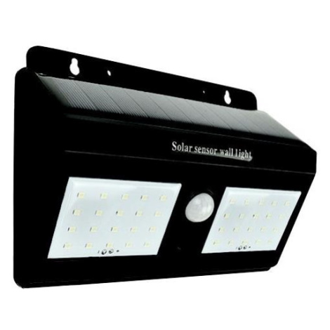 Eurolamp LED Solární nástěnné svítidlo se senzorem LED/1,2W/3,7V 6500K IP65
