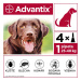 Advantix pro psy 25-40 kg spot-on 4x4 ml