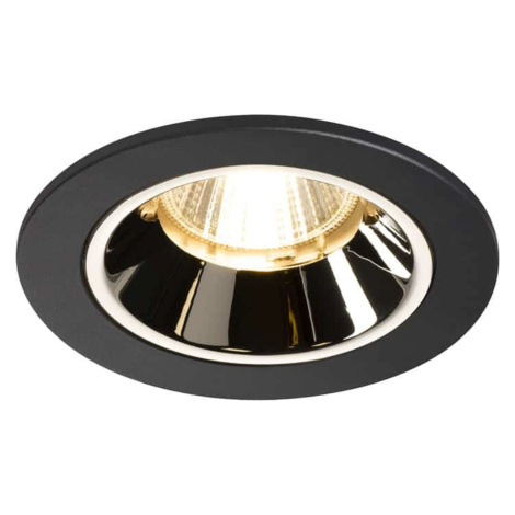 SLV BIG WHITE NUMINOS DL S vnitřní LED zápustné stropní svítidlo černá/chrom 3000 K 20° včetně l