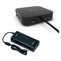 i-tec USB-C Dual Display Docking Station s Power Delivery 100W + napájecí adaptér 112W