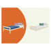 Benlemi Rostoucí dřevěná jednolůžková postel SWITCH 2v1 s čely a přistýlkou Zvolte barvu: Šalvěj