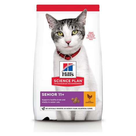 Hill's Science Plan Senior 11+ Chicken - 7 kg