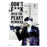 Plakát, Obraz - Peaky Blinders - Don't F**k With, 61 × 91.5 cm