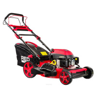 Benzínová sekačka na trávu s pojezdem POWERMAT RTKSS0096, 7 HP, 51 cm