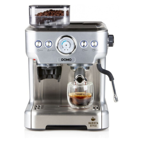 Pákový kávovar s mlýnkem na kávu - DOMO DO725K DOMO-ELEKTRO