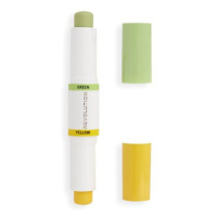 REVOLUTION Colour Correcting Stick Yellow & Green 8,6 g