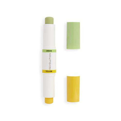 REVOLUTION Colour Correcting Stick Yellow & Green 8,6 g Makeup Revolution