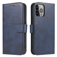 Magnet Case elegantní knížkové pouzdro na Samsung Galaxy A14 5G Blue