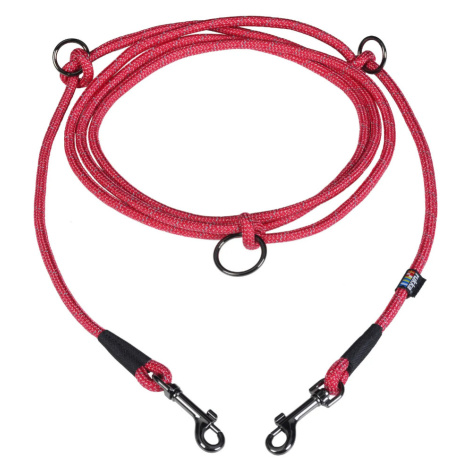 Rukka® Nastavitelné lanové vodítko, červené - velikost M: D 300 cm, Ø 8 mm Rukka Pets