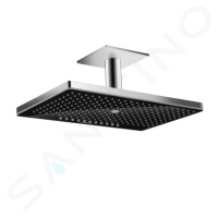 Hansgrohe 24006600 - Hlavová sprcha 460, 3 proudy, sprchové rameno 10 cm, černá/chrom