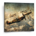 Sablio Obraz Stíhačky Spitfire v letecké bitvě - 50x50 cm