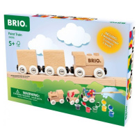 BRIO herní set 36006 Kreativní sada vláčku a malířských potřeb