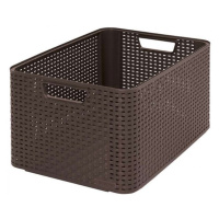 CURVER - Úložný box RATTAN Style2 - L - hnědá