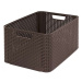 CURVER - Úložný box RATTAN Style2 - L - hnědá