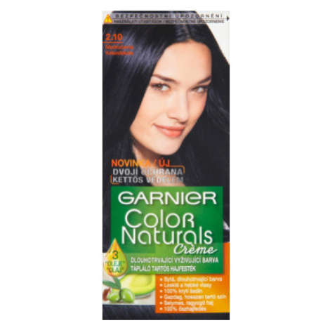 Garnier Color Naturals Creme barva na vlasy, odstín modročerná 2,10