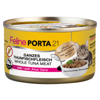 Feline Porta 21 Krmivo pro kočky 6 x 90 g - Tuňák s aloe
