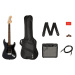 Fender Squier Affinity Series Stratocaster HSS Pack LRL Charcoal Frost Metallic Elektrická kytar