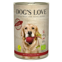 DOG'S LOVE BIO Reds Vegan 6 × 400 g