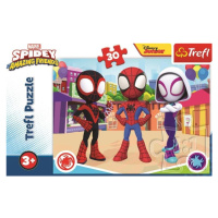 Trefl Puzzle Spidey a jeho úžasní přátelé 30 dílků