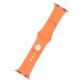 FIXED Silicone Strap set silikonových řemínků Apple Watch 38/40/41mm oranžový