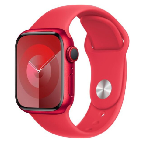 Apple Watch Series 9 Cellular 41mm (PRODUCT)RED hliník s (PRODUCT)RED sportovním řemínkem M/L Če